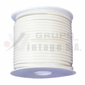 Rollo de cable 12 blanco 100FT