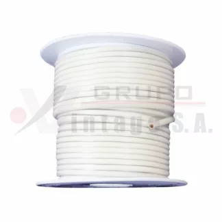 Rollo de cable 14 blanco 100FT
