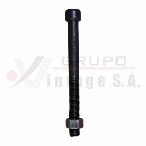 Tornillo de centro 3/8 x 4 con tuerca cabeza normal 50% rosca